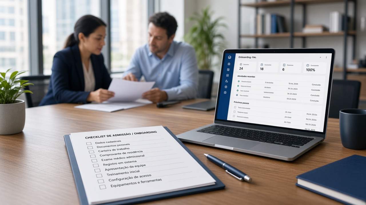 Checklist de admissão sem retrabalho